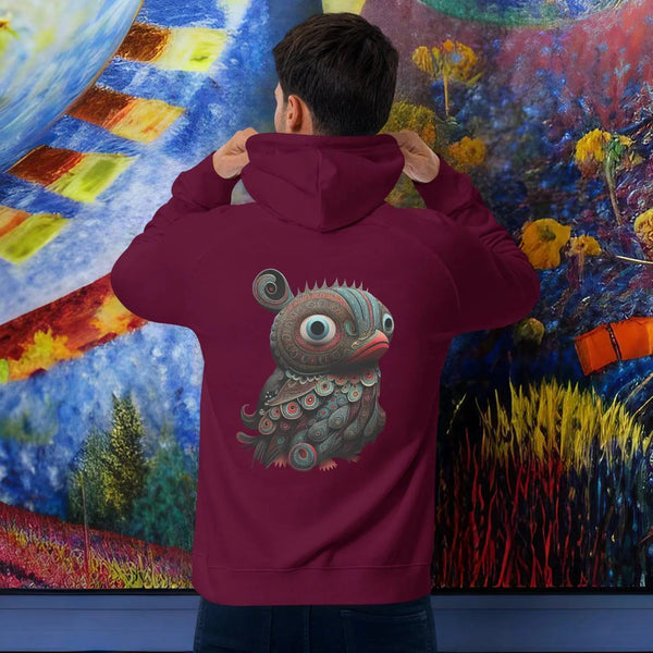 Otherworldly Haida-Tlingit Unisex Eco Hoodie